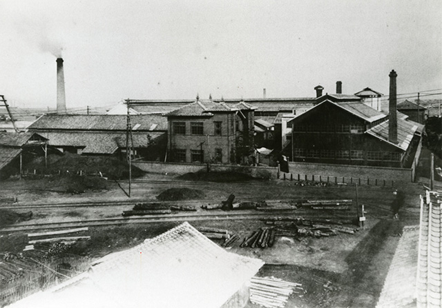 草創期の宇部鉄工所　1926年