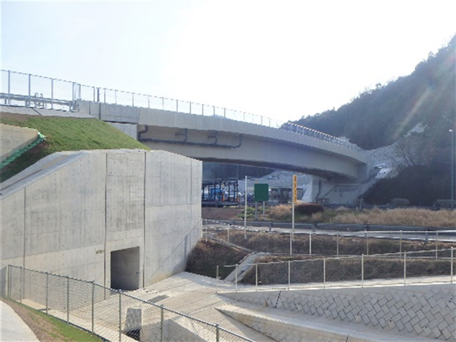湯田温泉ランプ橋