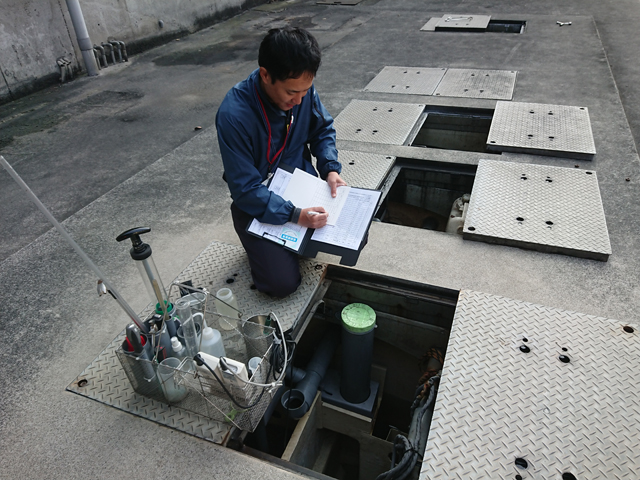 浄化槽の水質分析